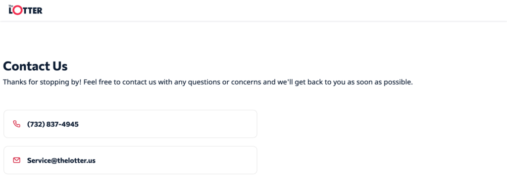 TheLotter Customer Support